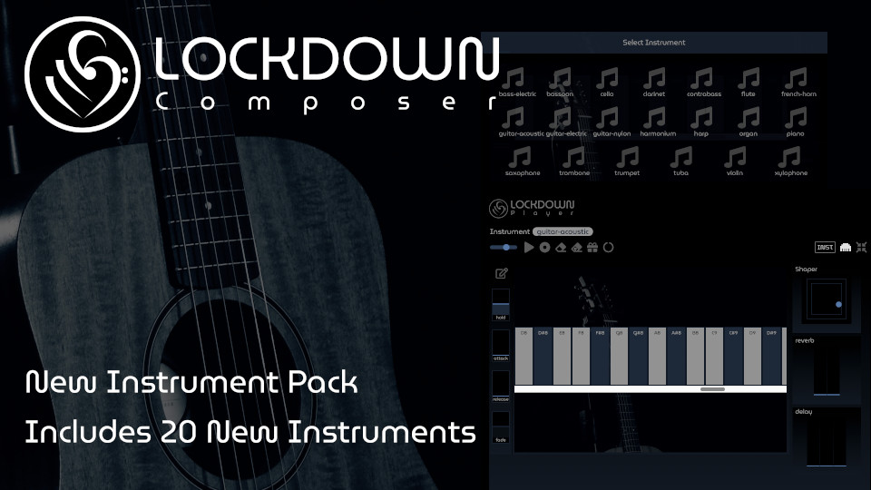 Lockdown Composer - New Instrument Pack Image title=